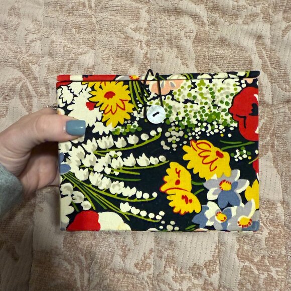 Vera Bradley POPPY FIELDS Trinket Jewelry Box - Picture 3 of 6